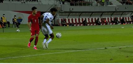 艾克森天津津门虎点球,艾克森为国足拼得点球