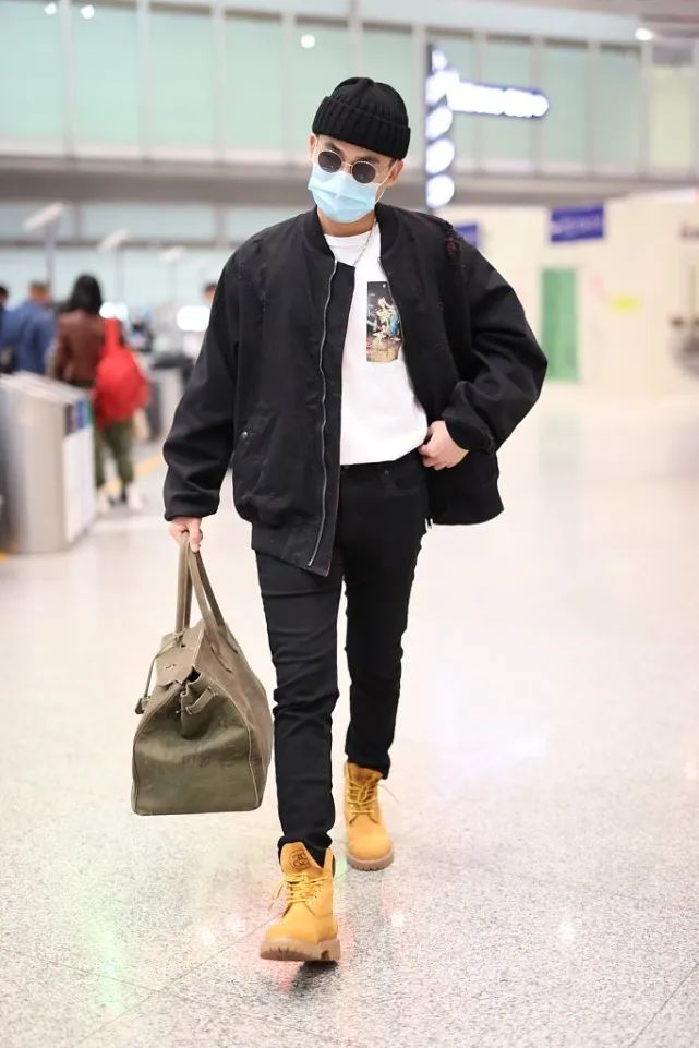 欧豪穿飞行员夹克,欧豪穿搭夹克