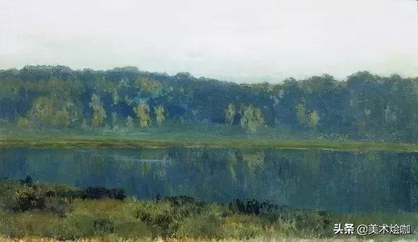 俄国画家列维坦的风景画,俄国画家伊萨克列维坦