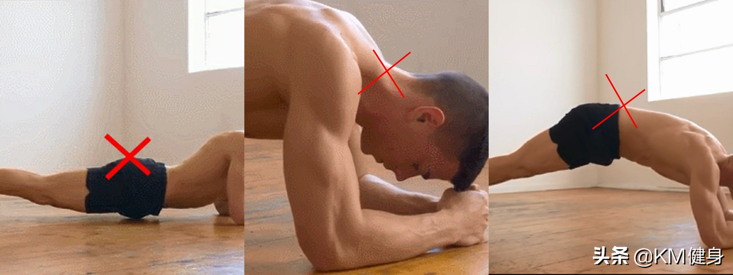 平板支撑锻炼的是哪里的肌肉群,平板支撑锻炼到的肌群