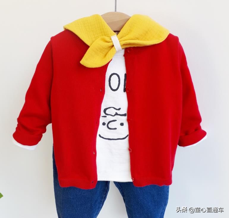 童装秋冬季新款刺绣针织衫,童装韩系风秋装针织