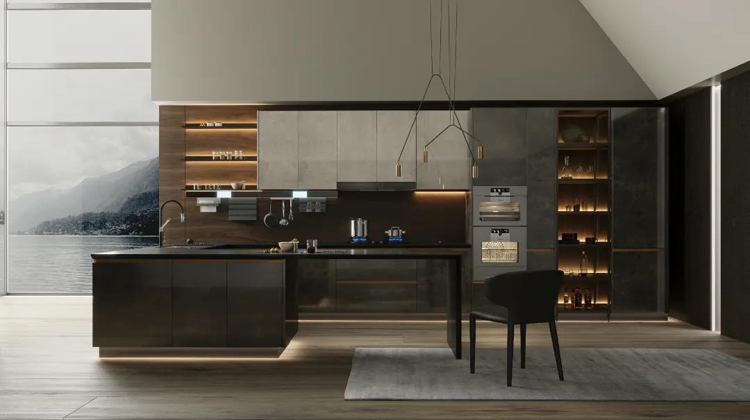 “沉浸式”餐厨体验,和博洛尼新品橱柜一起追寻生活本味