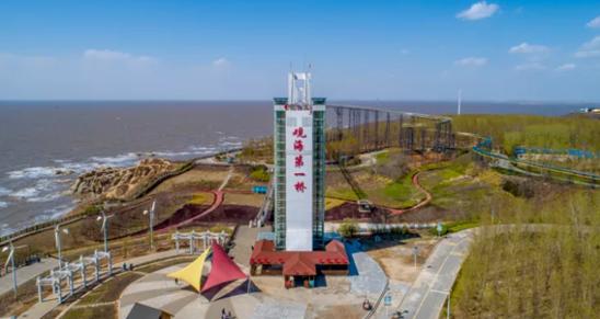 亚洲第一长玻璃栈桥,盖州海石天街玻璃栈桥