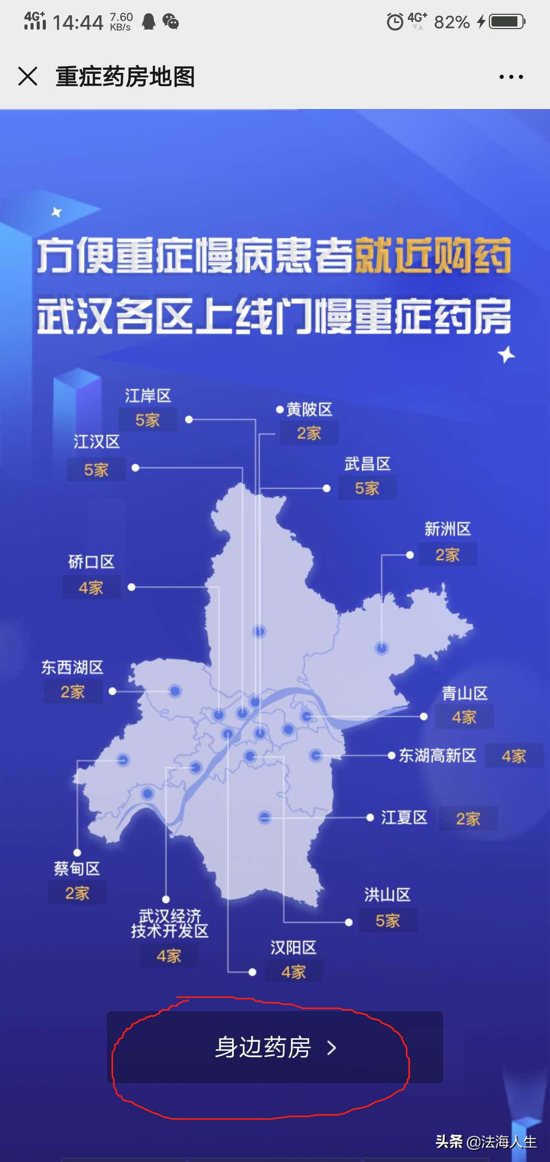 武汉重症区药店一览表,武汉重症医保指定药店