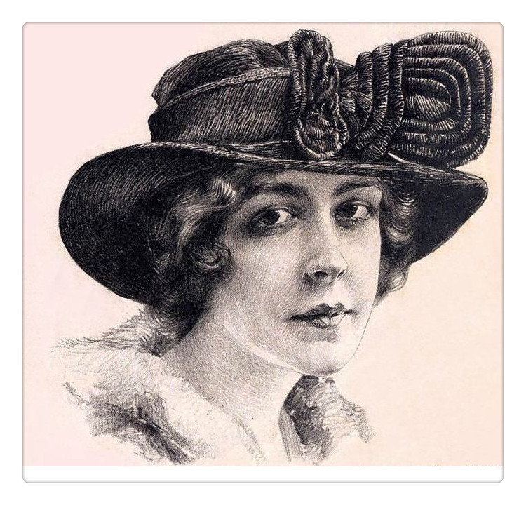 戴帽子的女人给人的感觉,戴帽子好看的姑娘