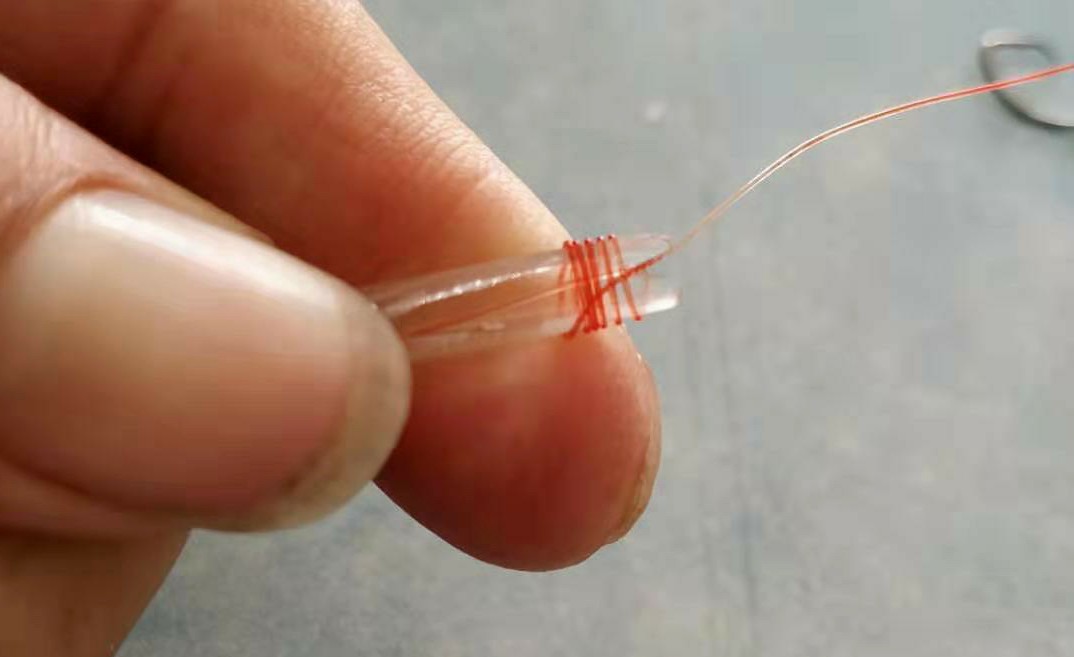 油笔芯做绑钩器,笔芯绑钩神器