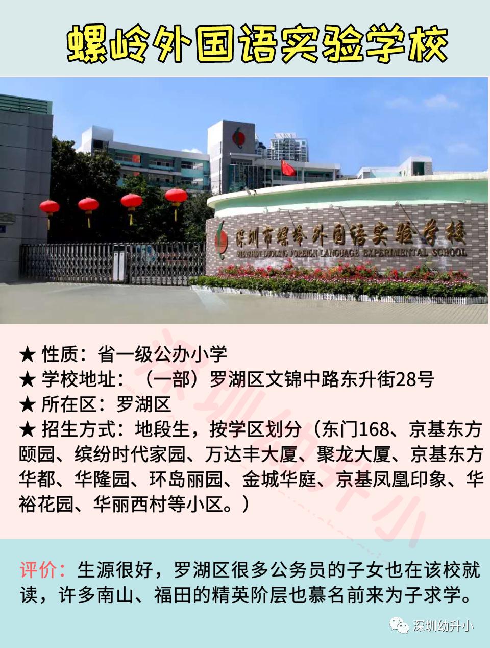 2020深圳小学排名前100名名校,深圳十大小学学校排名榜