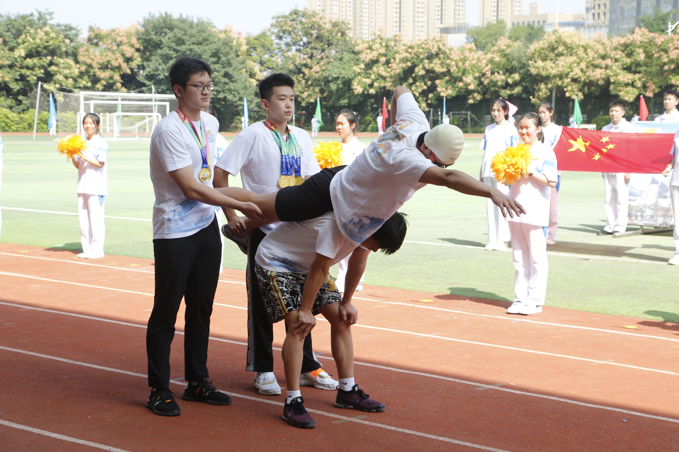 运动有我逐梦不息——记高新一中南校区第25届校运会开幕式