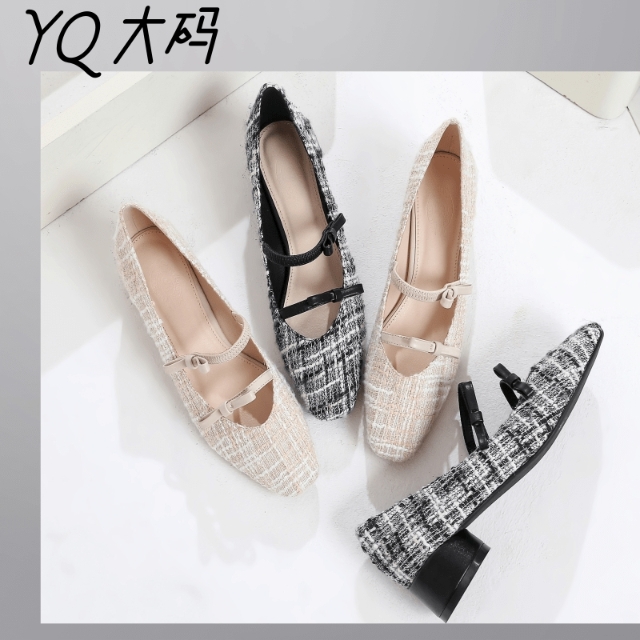 时尚高品质大码女鞋,平价大码女鞋40-43码鞋夏季洋气