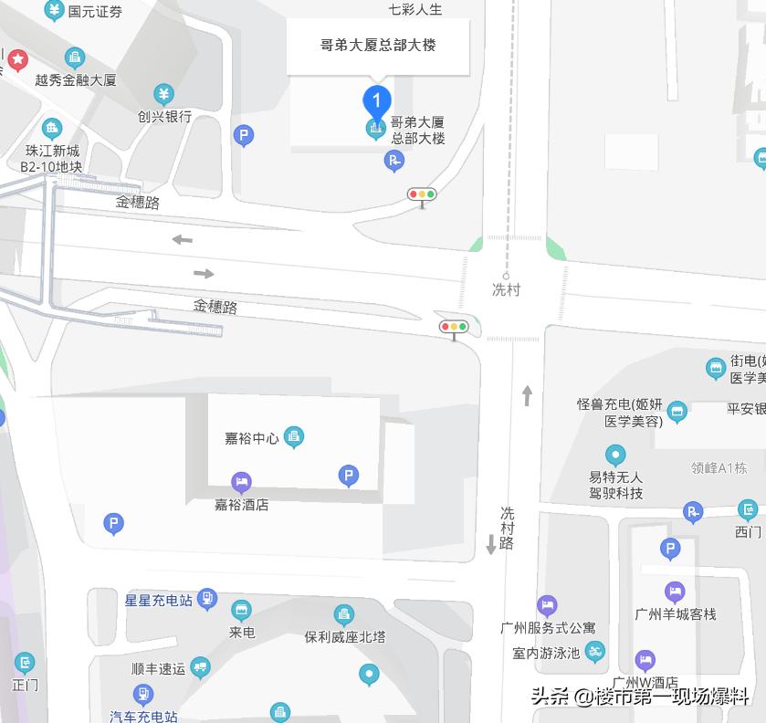 广州哥弟大厦最新进度,珠江新城哥弟总部大厦