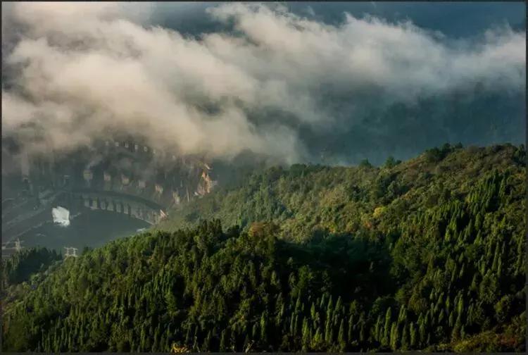 沅陵凤滩介绍,沅陵县凤滩水电站风景