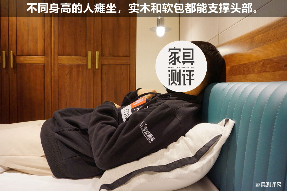 柏森新中式大床,适合轻奢风格的实木床