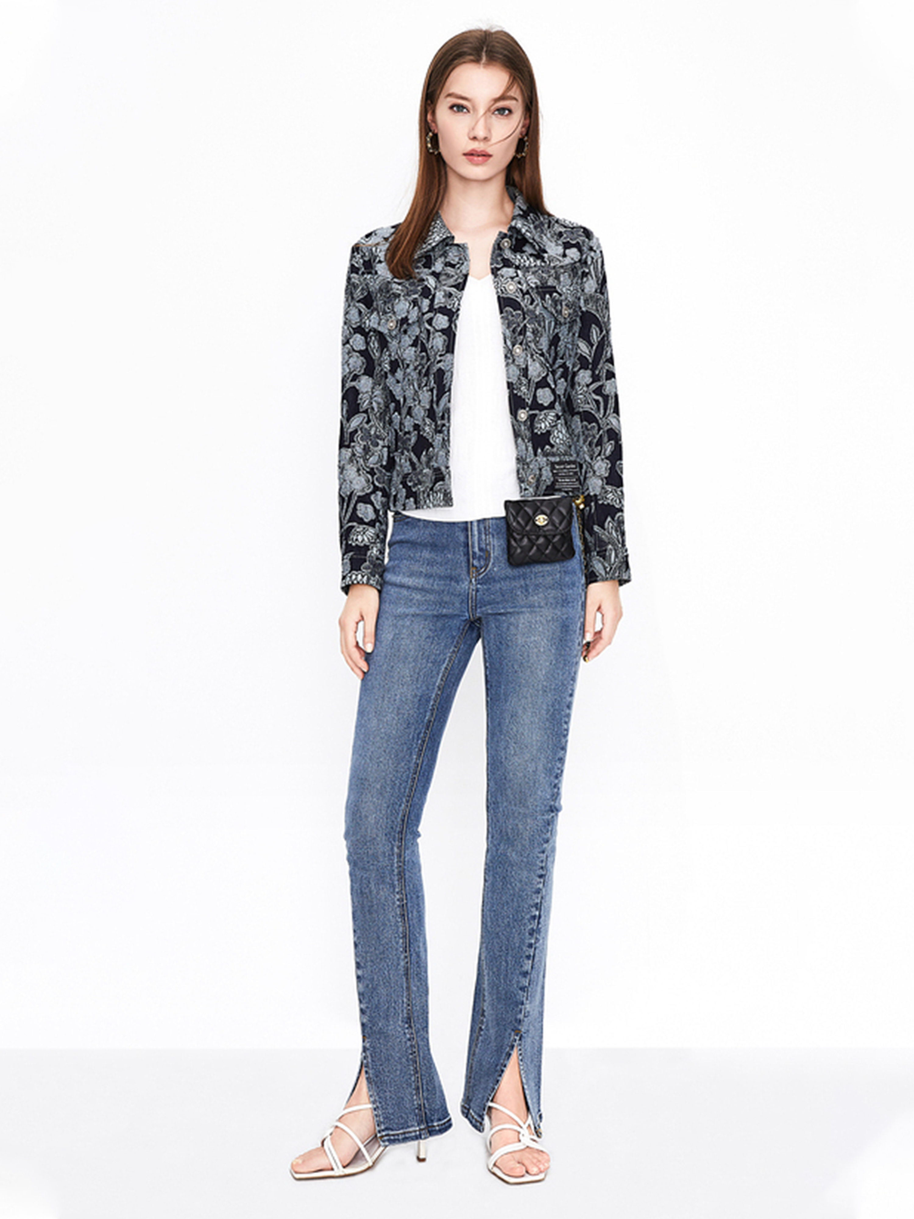 朗姿lncy优雅穿搭,朗姿法式简奢衬衫