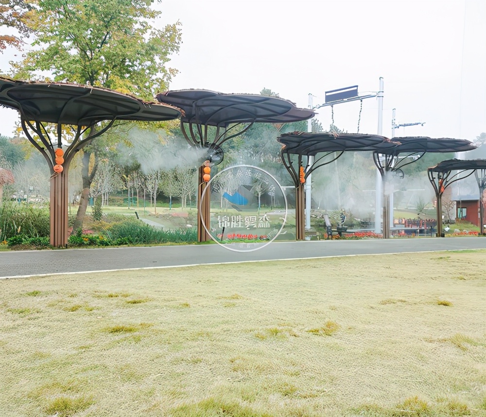 人造雾降尘喷雾系统,成都锦胜雾森人造雾设备厂家