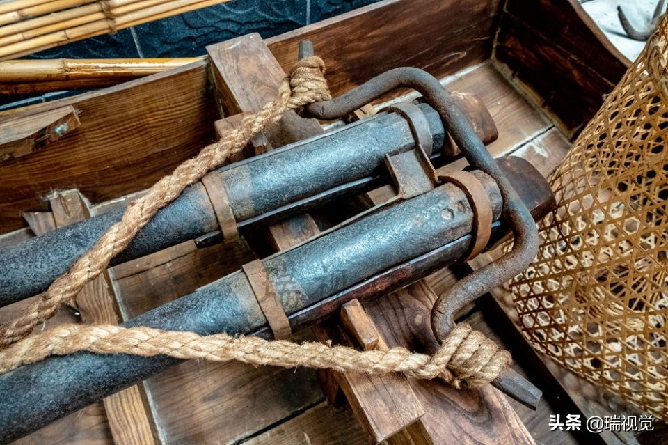 白洋淀雁翎队大抬杆散弹土炮,白洋淀迫击炮二踢脚