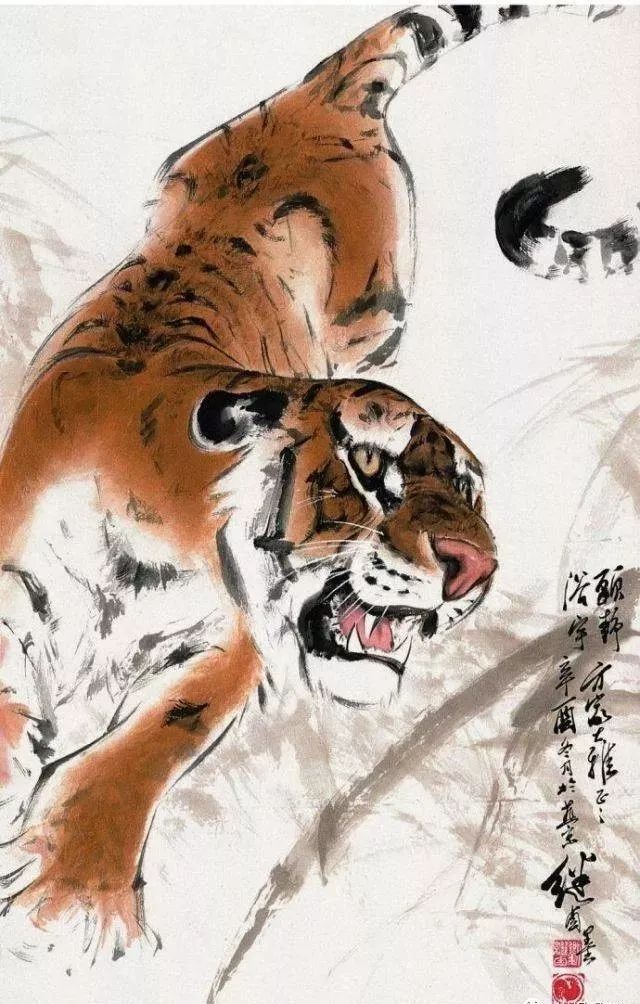 刘继卣老虎,刘继卣怎么画