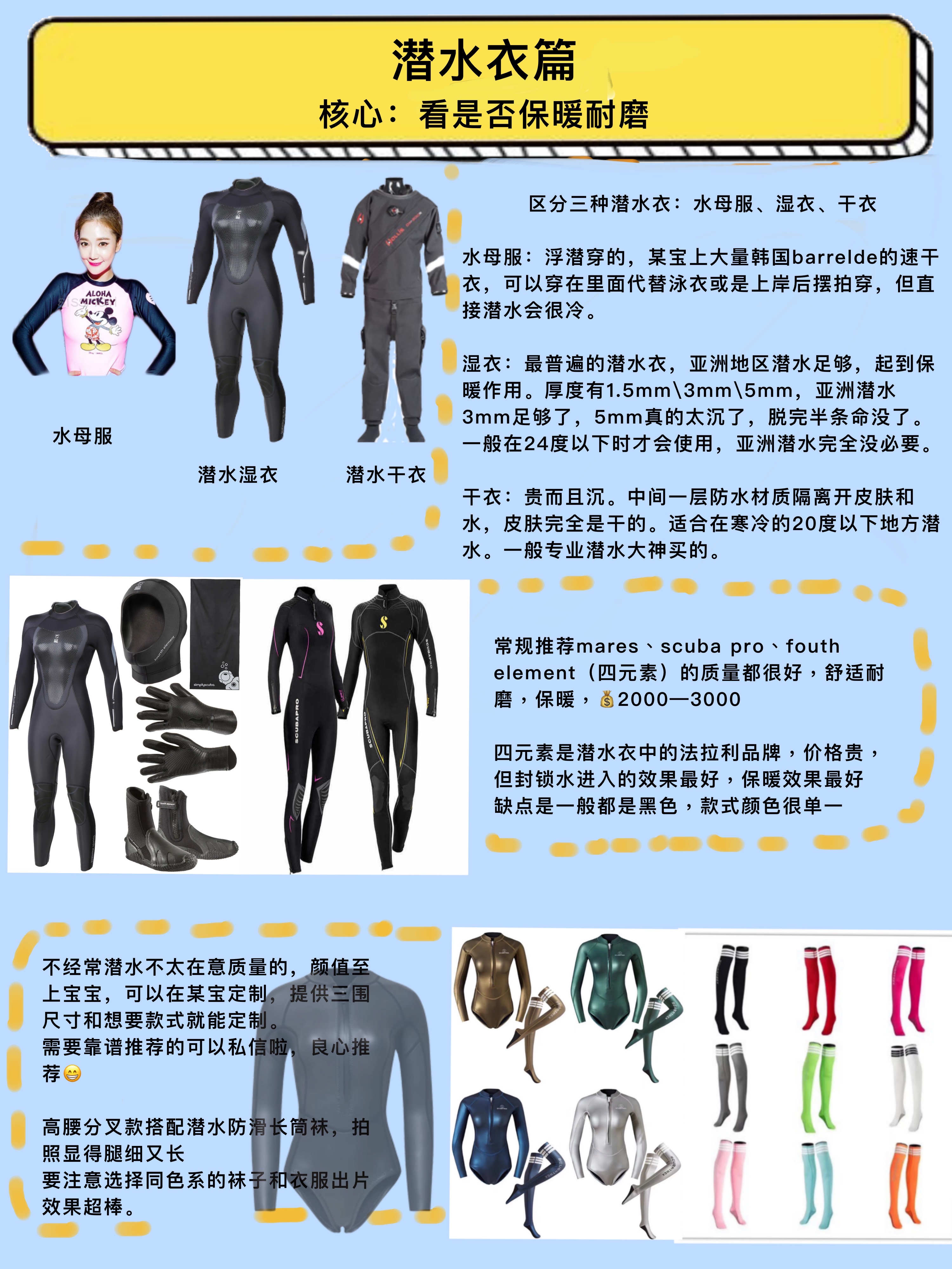 潜15米潜水需要哪些装备,买潜水装备需要注意什么