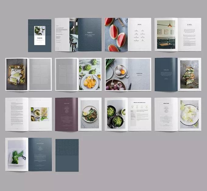 画册内页设计高级感,画册设计接单技巧