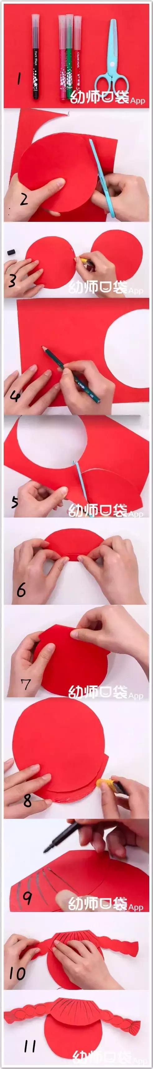 新年创意美术作品春节快乐,创意美术4-6岁新年鞭炮