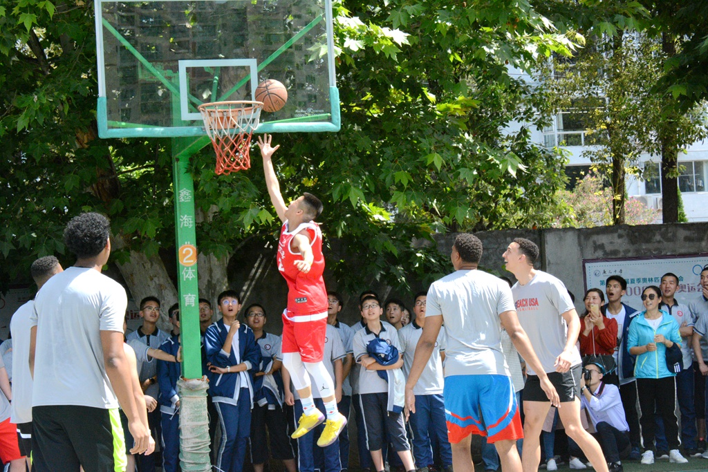 美国和西班牙篮球比赛,美国和西班牙篮球队来岚皋