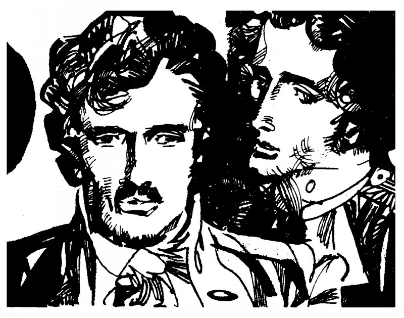 中国短篇连环画百部选欣赏（64）《一场赌博》高燕绘画