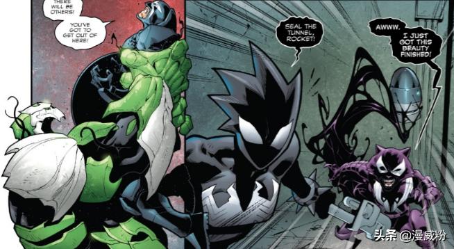 蜘蛛侠和美国队长还有毒液战斗,美国队长和蜘蛛侠毒液