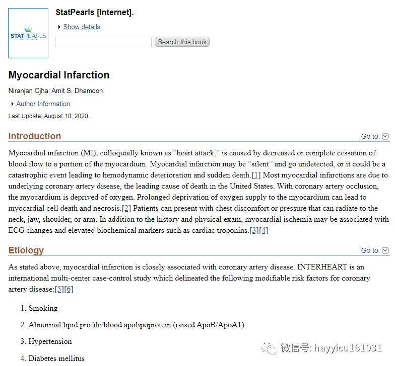 心肌梗死面部有什么症状,心肌梗死mi模型
