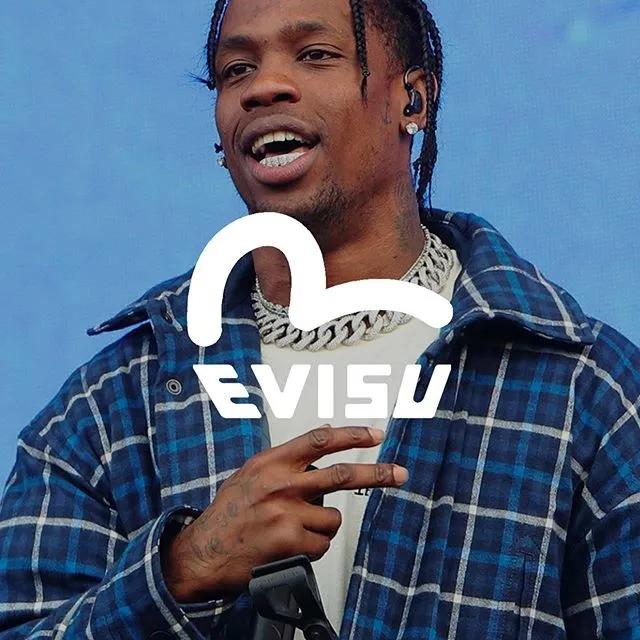 冠希哥都带不动！TravisScottx福神EVISU联名上身曝光