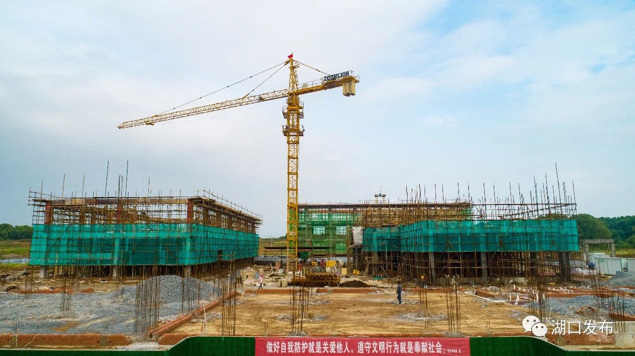 时隔一月，看看湖口县流芳豆文化产业园建设进度如何？