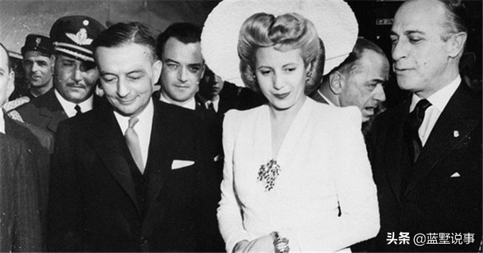 艾薇塔贝隆的传奇人生,艾薇塔贝隆年轻时照片