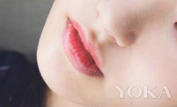 林允化妆后,林允好看的唇妆