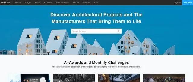 建筑设计师必备设计素材网站,几个值得收藏建筑设计网站