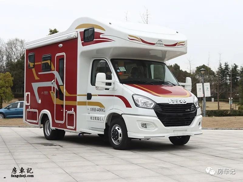 隆翠凯歌双拓展房车,隆翠房车凯歌c620中国红