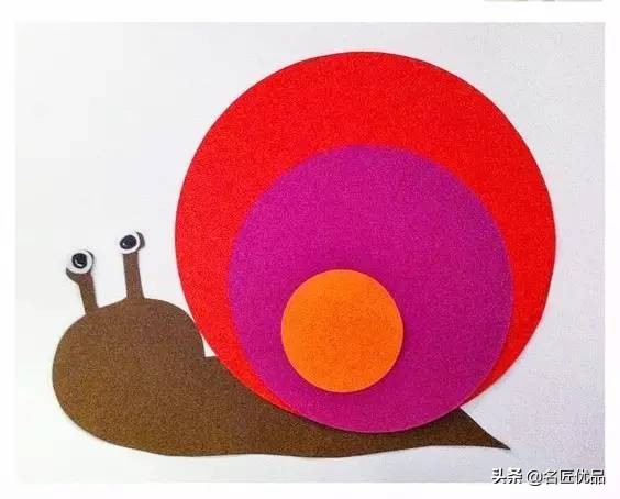 亲子手工制作幼儿园蜗牛,亲子创意手工大全蜗牛