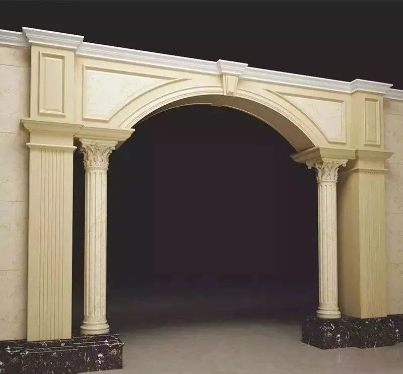 大理石垭口门套效果图大全,用印度红大理石做垭口门套如何