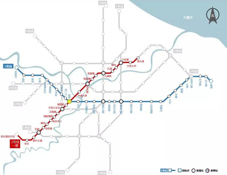 宁波近500年的城市变迁,宁波轨道交通发展历史图