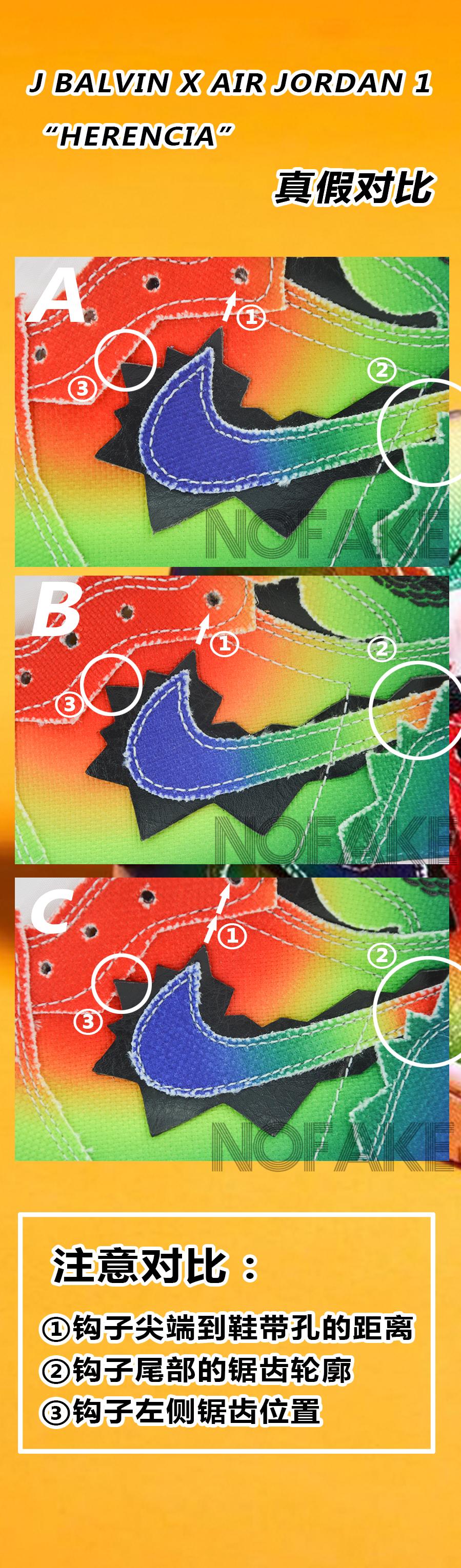 拿到国外当正品卖？这双JBalvin彩虹AJ1把人看懵