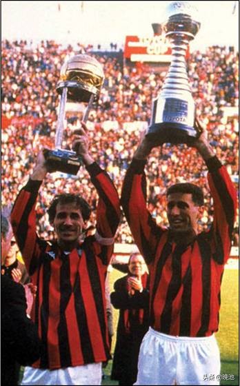 AC米兰队史今天：1989年12月17日埃瓦尼绝杀，首夺丰田杯，13图