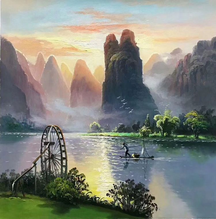 中国小幅油画作品大展作品集,三峡丹青油画作品