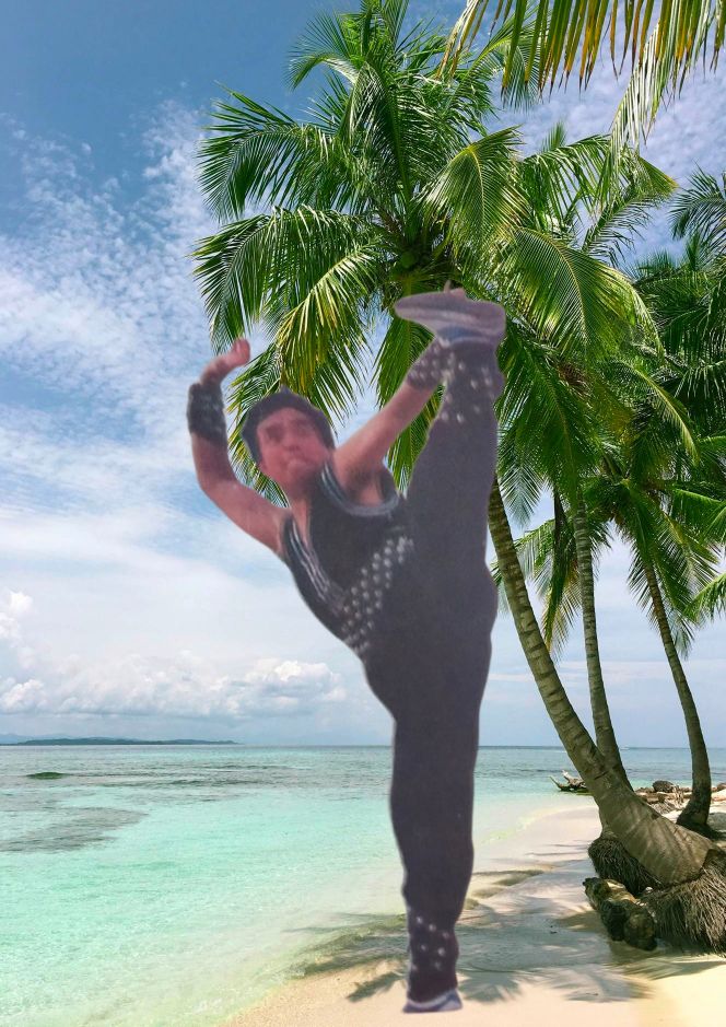 中国传统武术鸳鸯脚,国术腿法招式