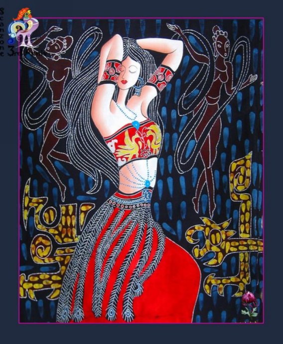 贵州扎染艺术简介,苗族蜡染艺术作品欣赏