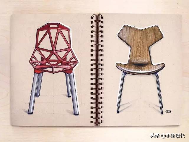 顶尖设计师手稿,产品设计手绘从入门到精通