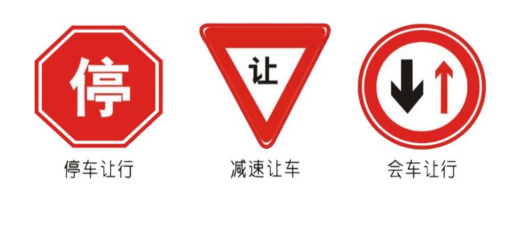 交通标志有警告标志禁令标志,开车需要看的交通指示标志