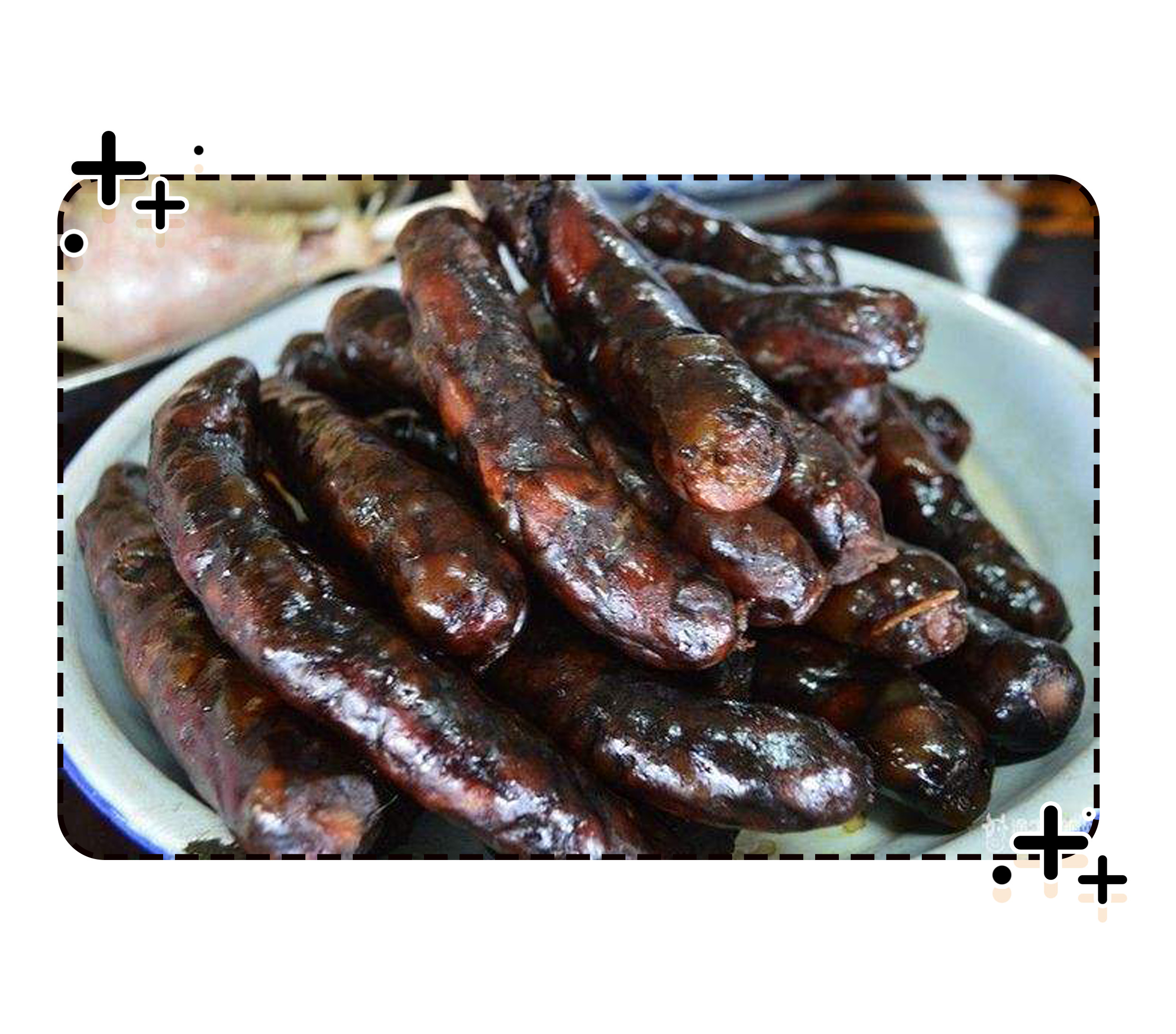 德国人对香肠爱得深沉，中国人同样对香肠欲罢不能（菲李漫画）