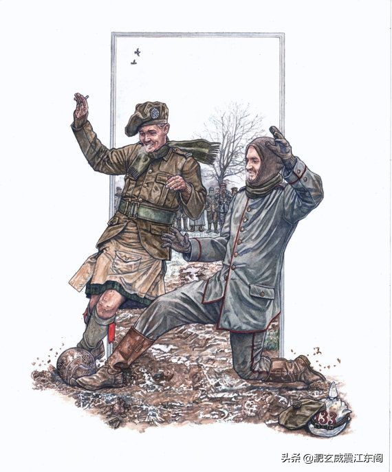 奇葩的停火，只因英德官兵想苟延残喘，不料造成圣诞节休战的由来