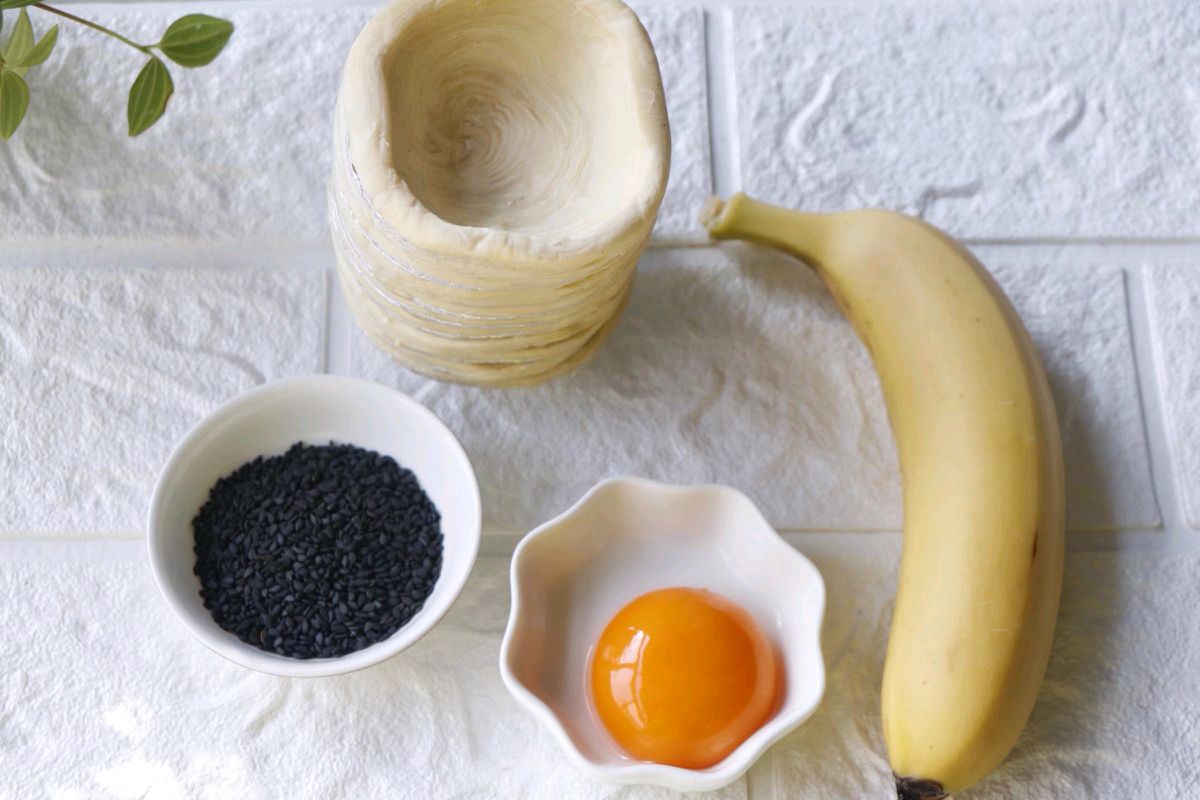 蛋挞皮香蕉酥制作方法,蛋挞皮怎么做香蕉酥