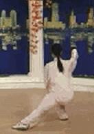 24式太极拳背向带口令慢动作教学,邱慧芳24式太极拳教学视频完整版