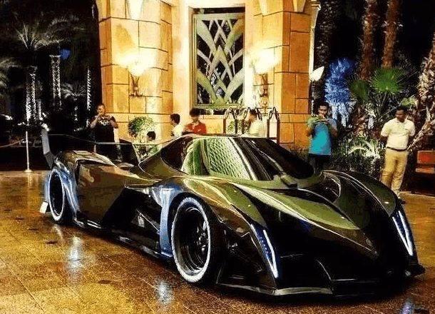 迪拜王子最壕座驾，全球仅1辆，价值5亿，却只借给中国这位巨星