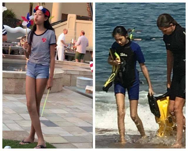 任达华12岁女儿身高多少,任达华女儿气场不输妈妈