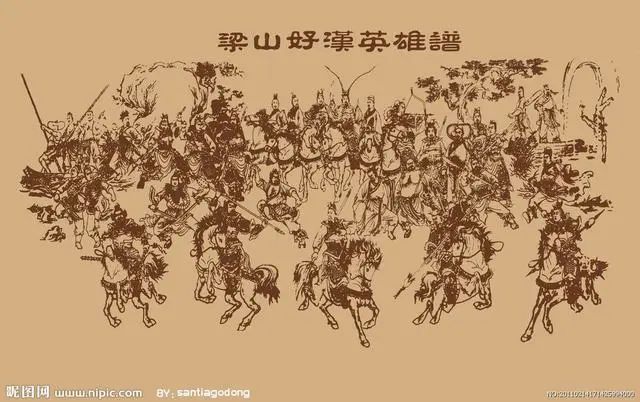 梁山108将排名有什么玄机,梁山108将排名及绰号及结局